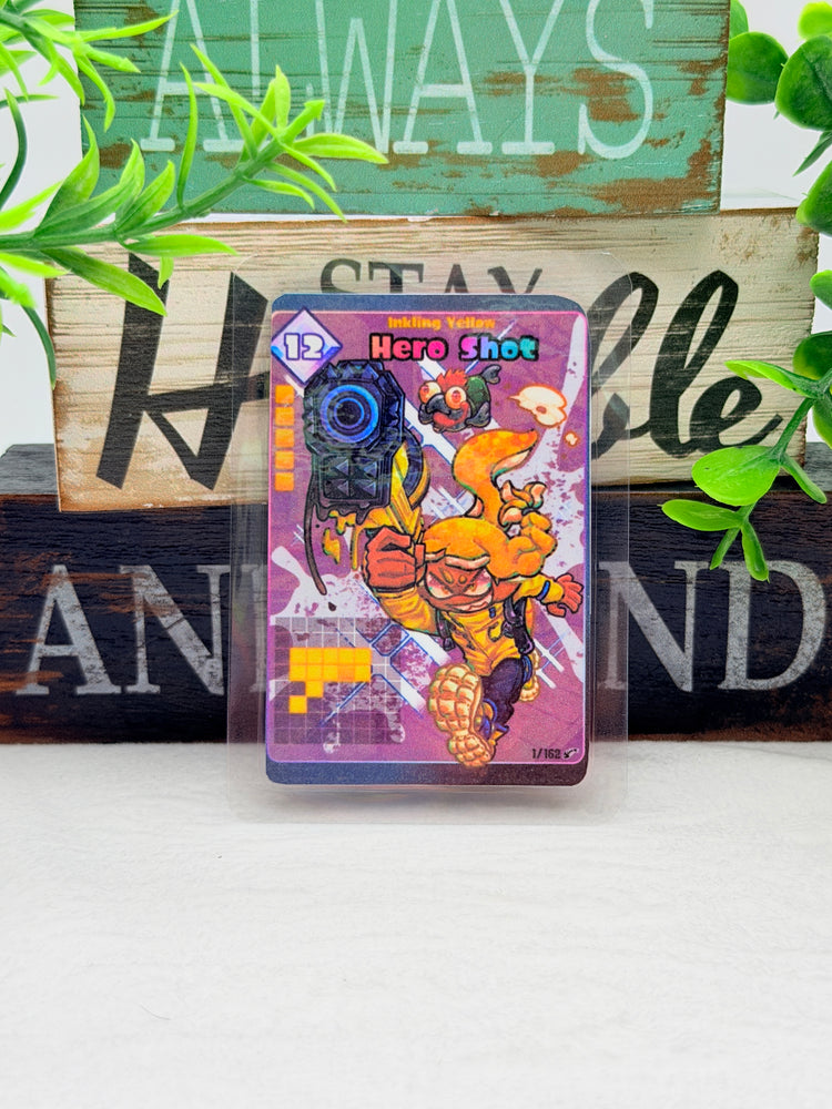 Splatoon Tablesuft Battle Cards Fanart Amiibo Laminated Cards