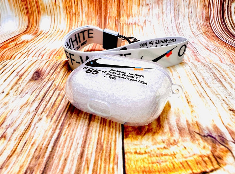Nike OFF WHITE design Protective case for AirPods 3 (2021) Clear