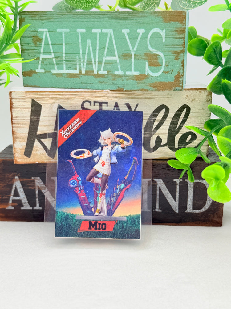 Xenoblade Chronicles Amiibo Cards laminated Version Amiibo
