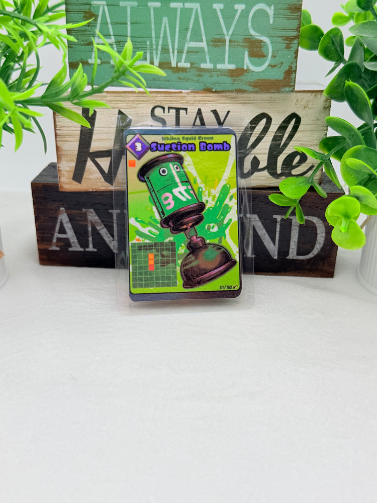Splatoon Tablesuft Battle Cards Fanart Amiibo Laminated Cards