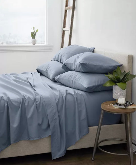 Ienjoy Home PREMIUM Solids in Style 6-Pc. Sheet Set, Queen- Stone Color