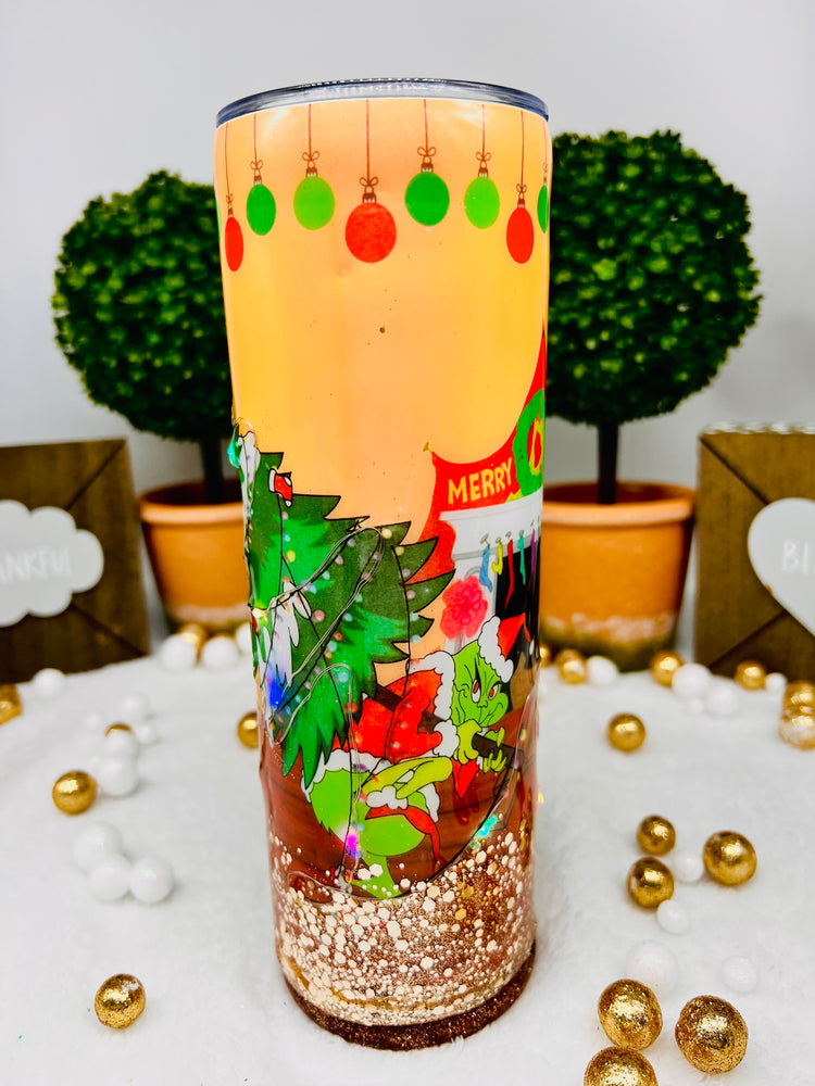 How The Grinch Stole Christmas LED Fairy Lights Tumbler