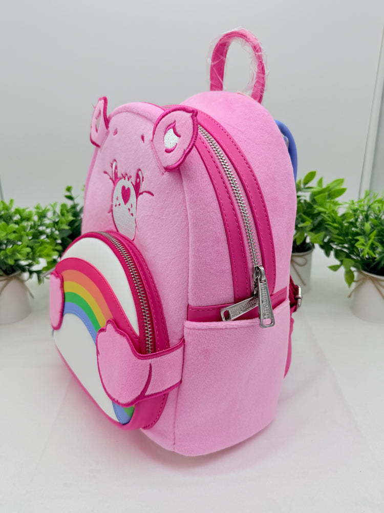 Exclusive - Care Bears 40th Anniversary Cheer Bear Cosplay Plush Mini Backpack