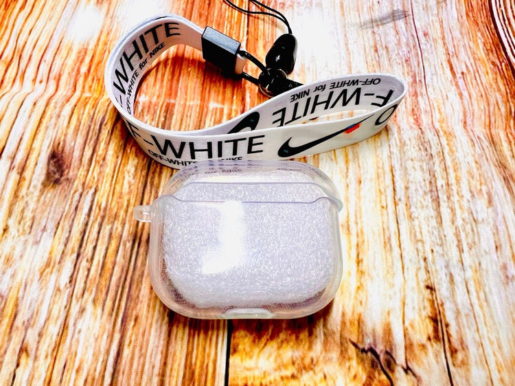 Nike OFF WHITE design Protective case for AirPods 3 (2021) Clear