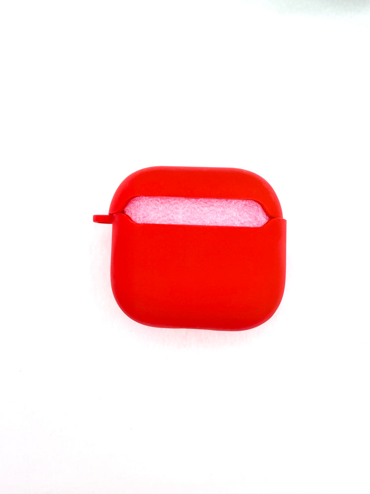 Nike OFF WHITE design Protective case with Lanyard for AirPods 4
(2024) Red