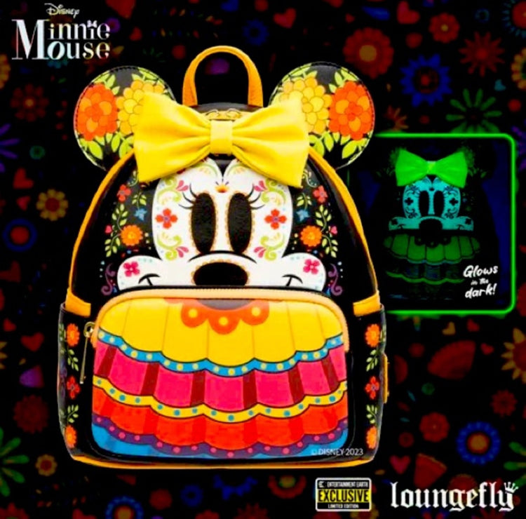 Minnie Mouse Dia de los Muertos Sugar Skull Mini-Backpack- Exclusive