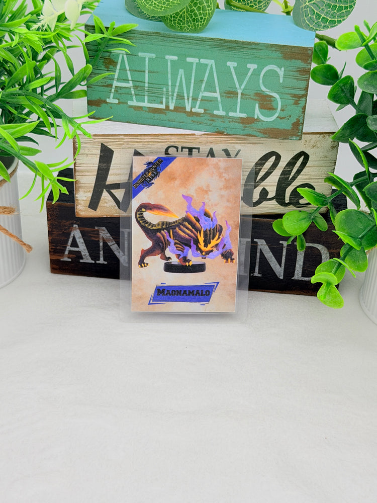 Monster Hunter Amiibo Sets Laminated Version