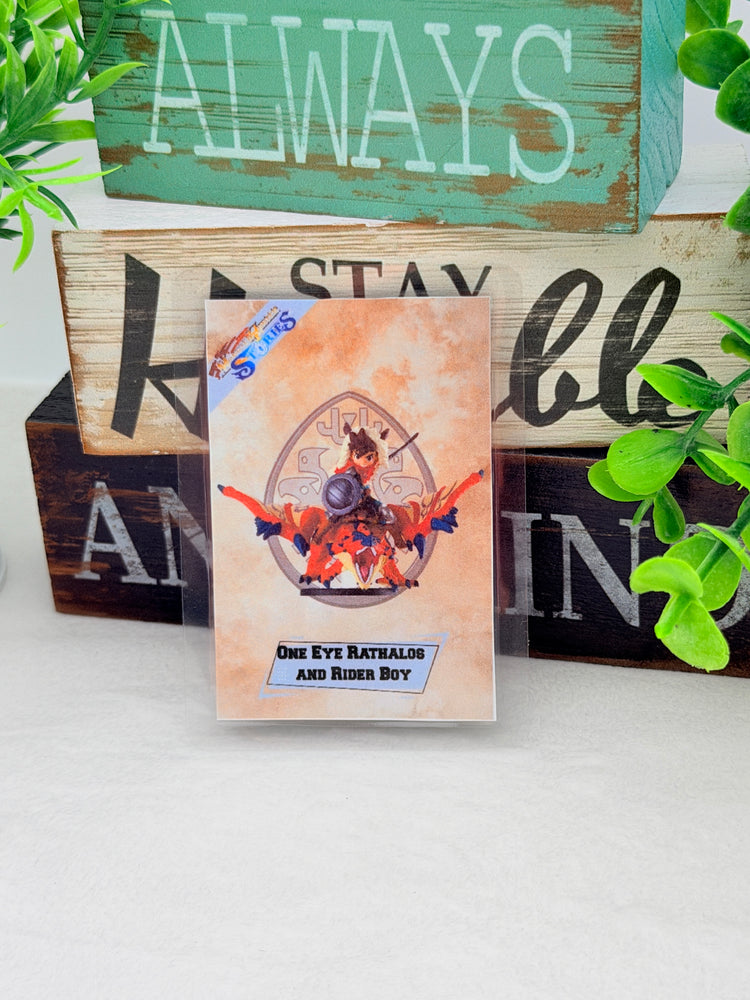 Monster Hunter Amiibo Sets Laminated Version