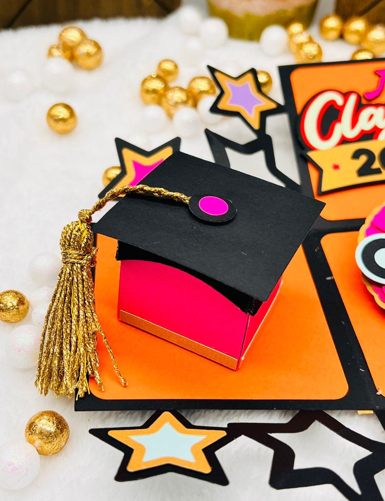 2026 Cute Graduation Exploding/ Pop-up Box