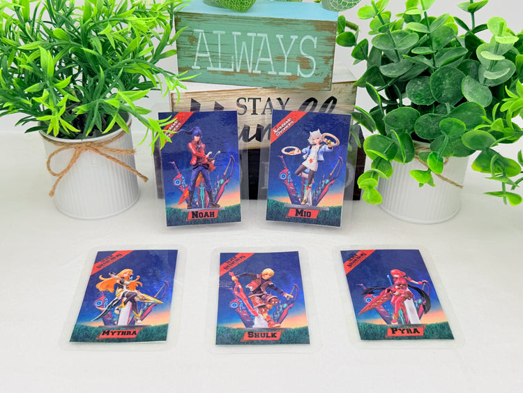 Xenoblade Chronicles Amiibo Cards laminated Version Amiibo