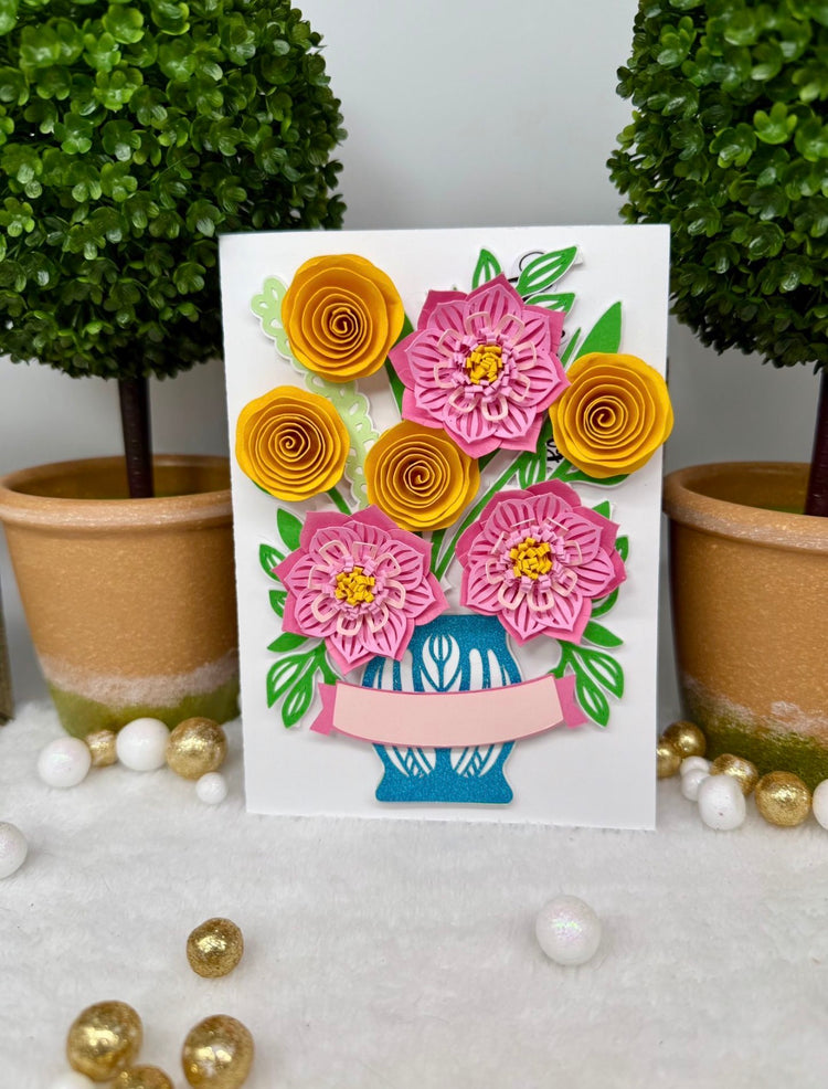 Mother’s Day, Birthday 3D Greeting Card