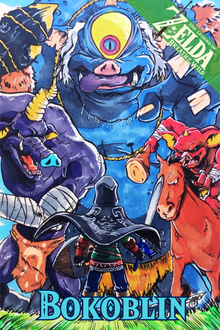 Fanart Legend of Zelda Amiibos