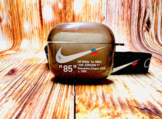 Nike OFF WHITE design Protective case for AirPods 3 (2021) Black