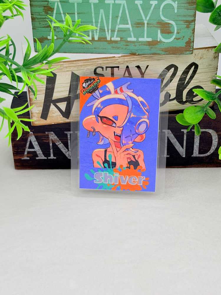 Fanart Splatoon Raiders Amiibo Cards Laminated Version