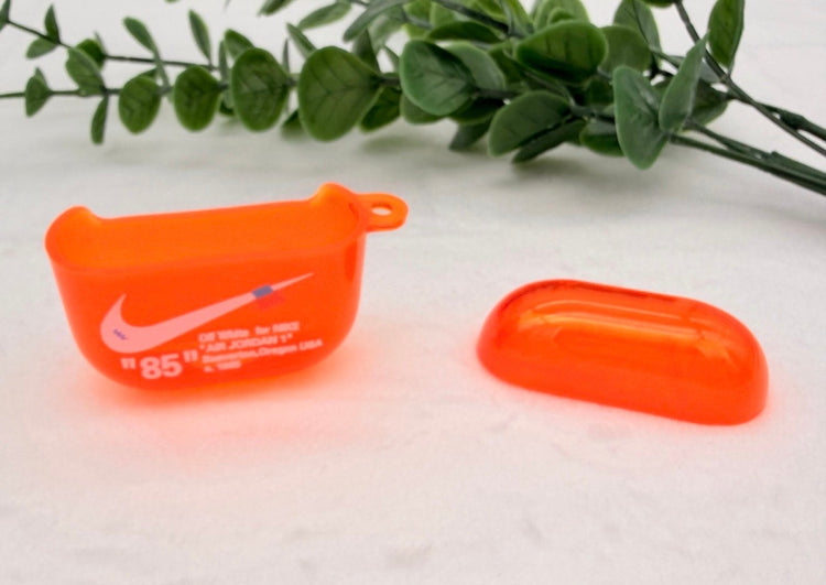 Nike OFF WHITE design Protective case for AirPods 4
(2024) Orange