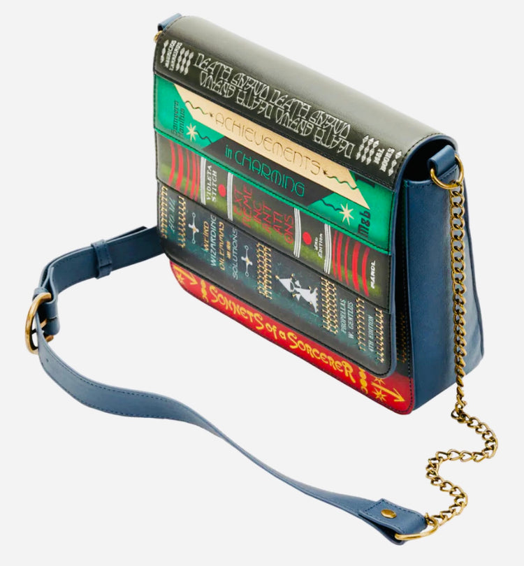 Loungefly Fantastic Beasts Magical Books Chain Strap Crossbody Bag