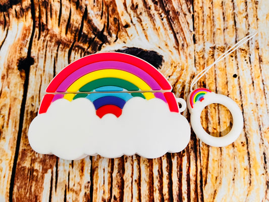 AirPods Pro Case: Rainbow In The Clouds