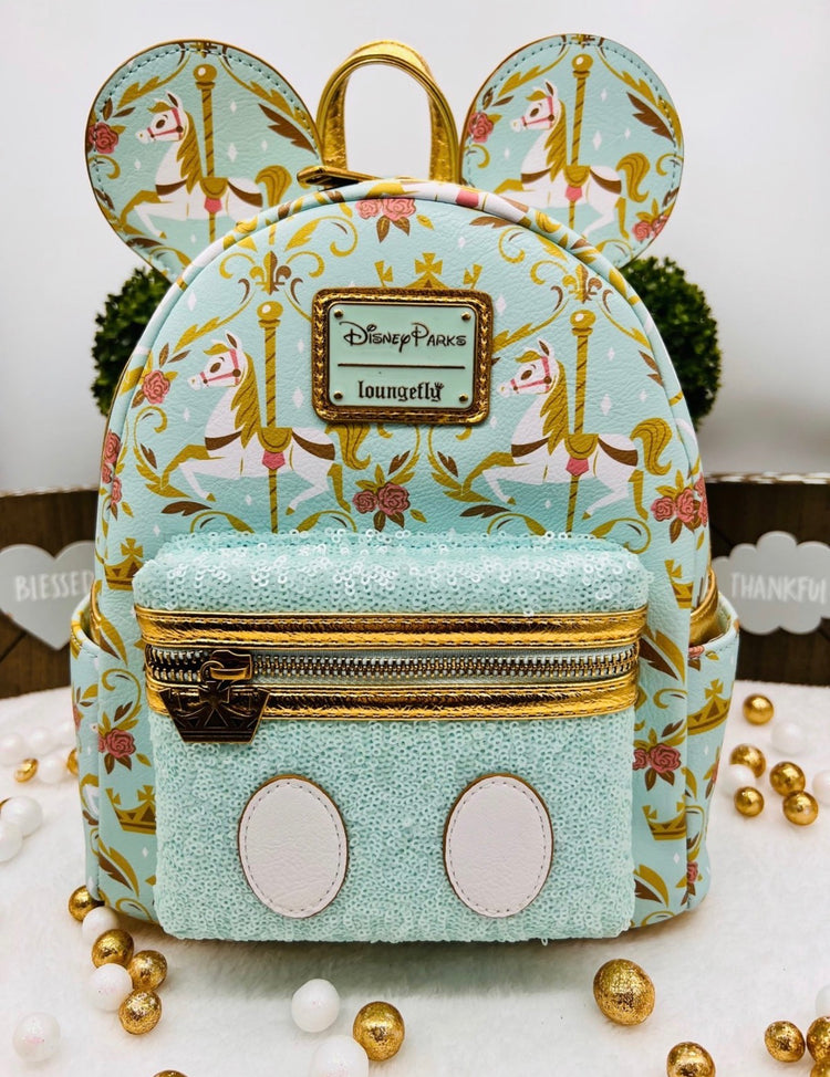 Dianey Parks MMA Prince Charming Regal Carrousel
Mini Backpack