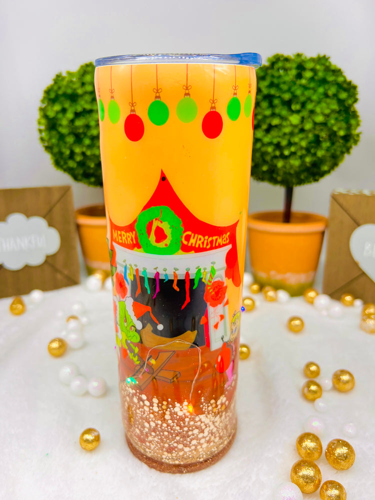 How The Grinch Stole Christmas LED Fairy Lights Tumbler