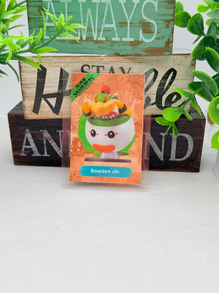 Yoshi and the Mysterious Book laminated amiibo cards