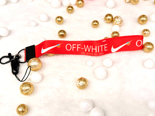 Nike OFF WHITE design Protective case for AirPods Pro (2019): Red