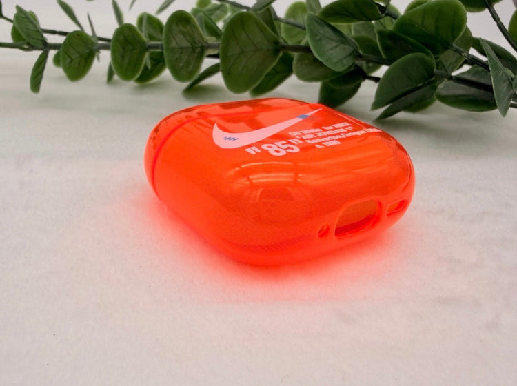 Nike OFF WHITE design Protective case for AirPods 4
(2024) Orange