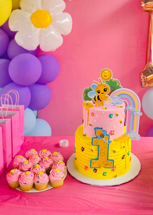 Abejita Chiquitita Cake Topper Para Decorar Pasteles