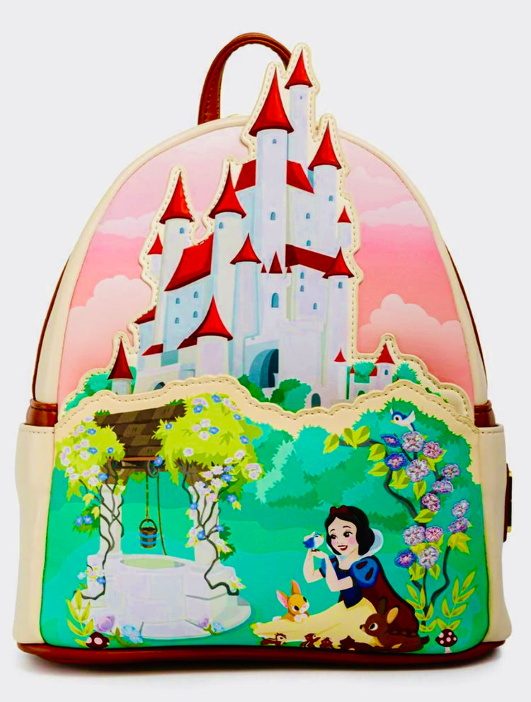 Loungefly Disney Snow White Castle Series Mini Backpack