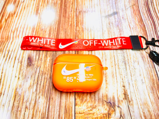 Nike OFF WHITE design Protective case for AirPods Pro