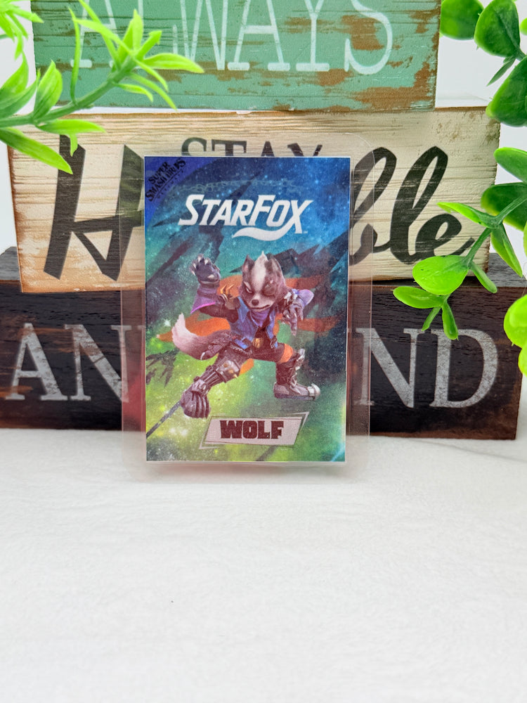 StarFox Laminated Amiibo Cards