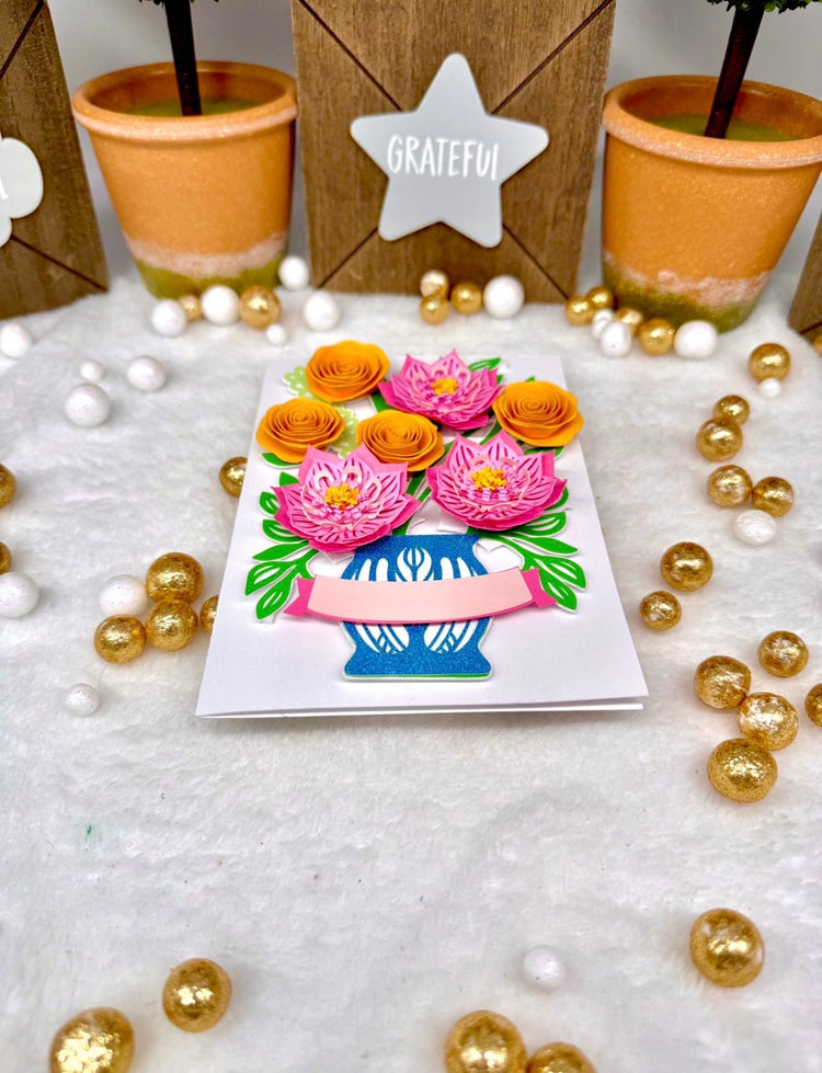 Mother’s Day, Birthday 3D Greeting Card