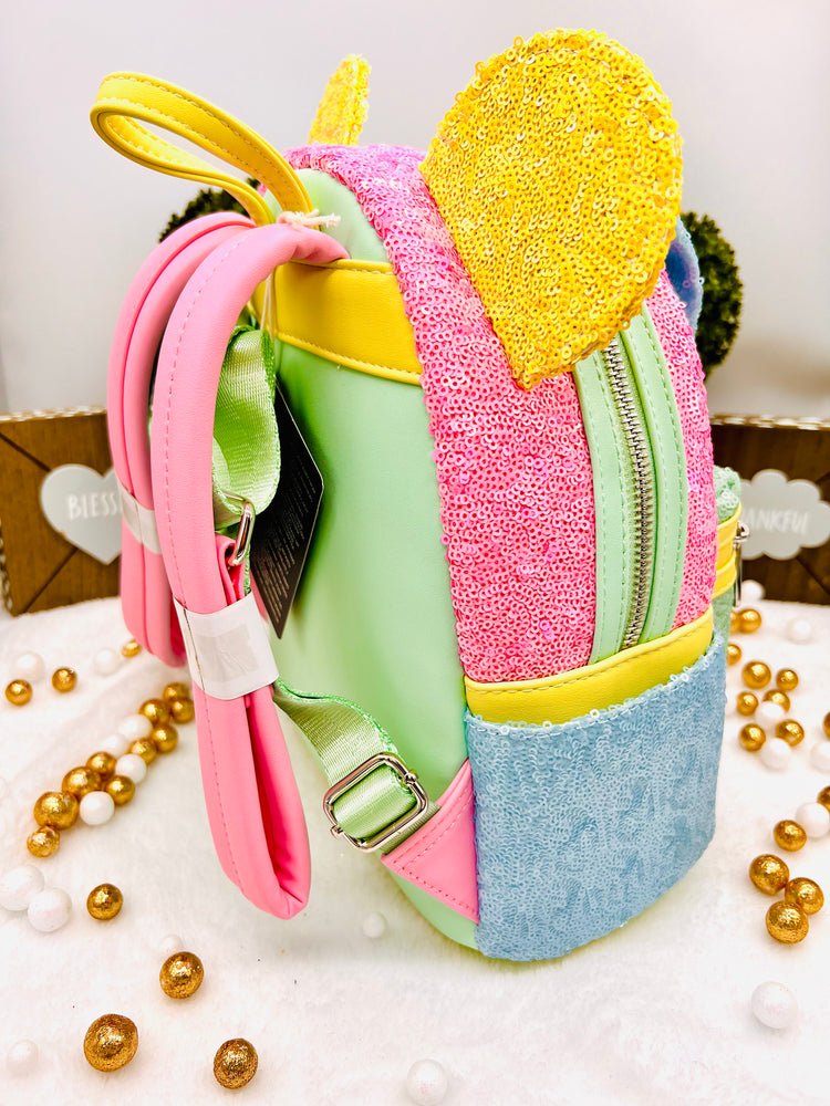 Limited Edition Exclusive - Minnie Mouse Pastel Sequin Mini Backpack