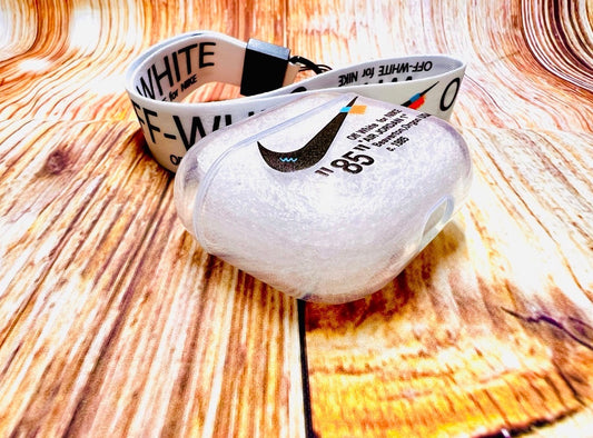Nike OFF WHITE design Protective case for AirPods 3 (2021) Clear