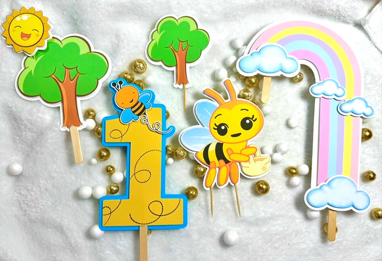 Abejita Chiquitita Cake Topper Para Decorar Pasteles
