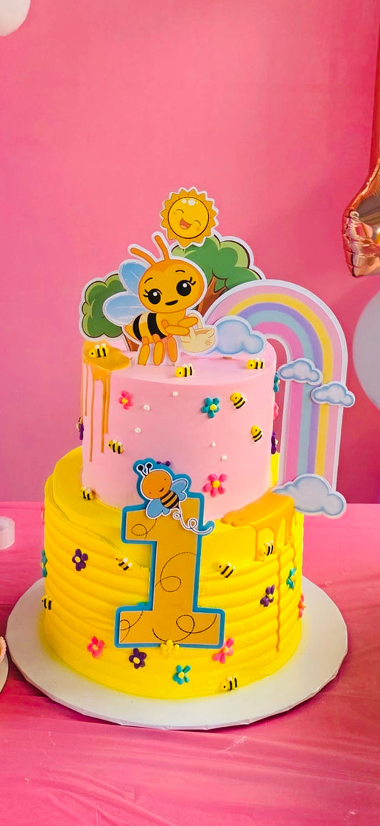 Abejita Chiquitita Cake Topper Para Decorar Pasteles
