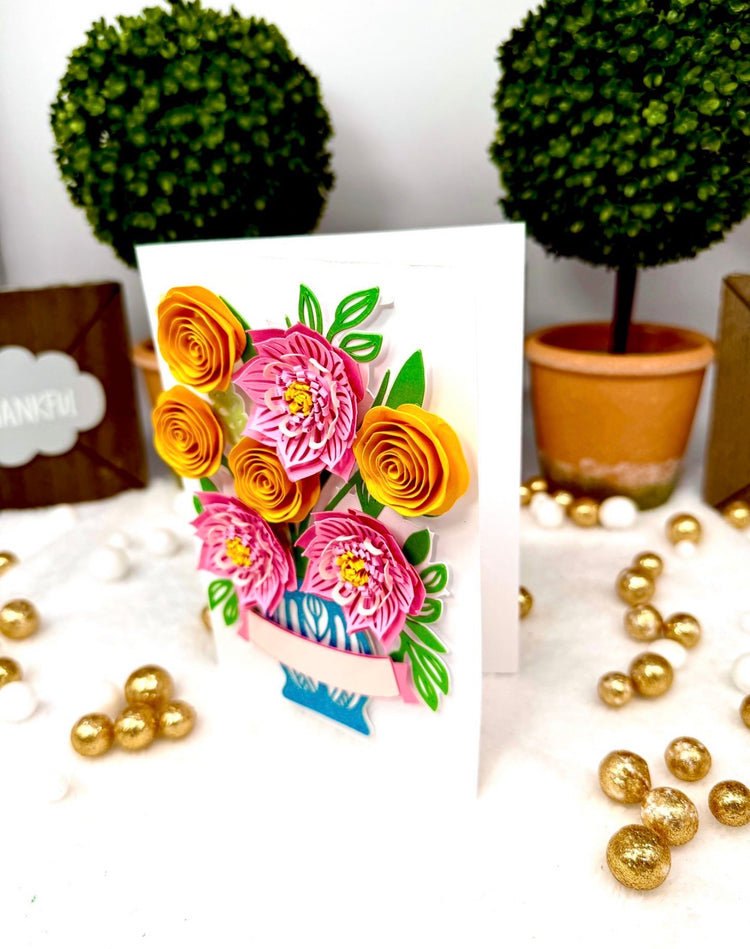 Mother’s Day, Birthday 3D Greeting Card