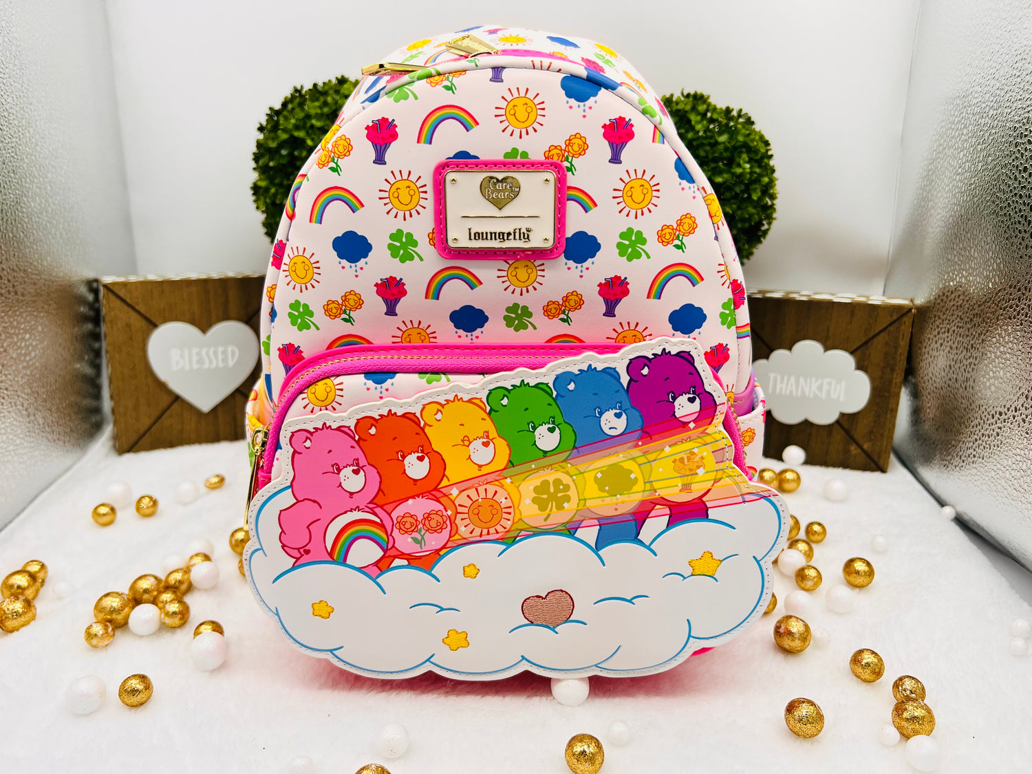 care bears stare mini backpack Care Bears Stare Rainbow Mini Backpack