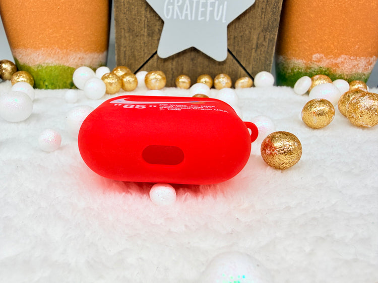 Nike OFF WHITE design Protective case for AirPods 3 (2021) Red