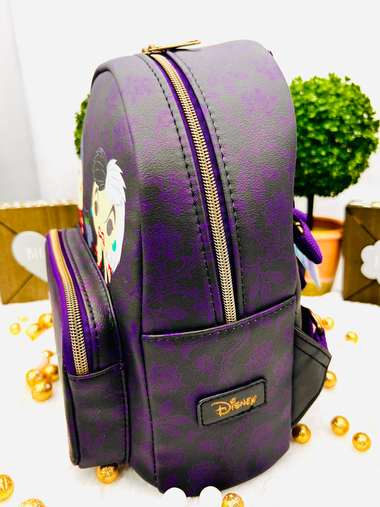 Disney Villians Print Mini Backpack