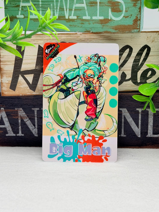 Fanart Splatoon Raider Amiibo Cards ID Version