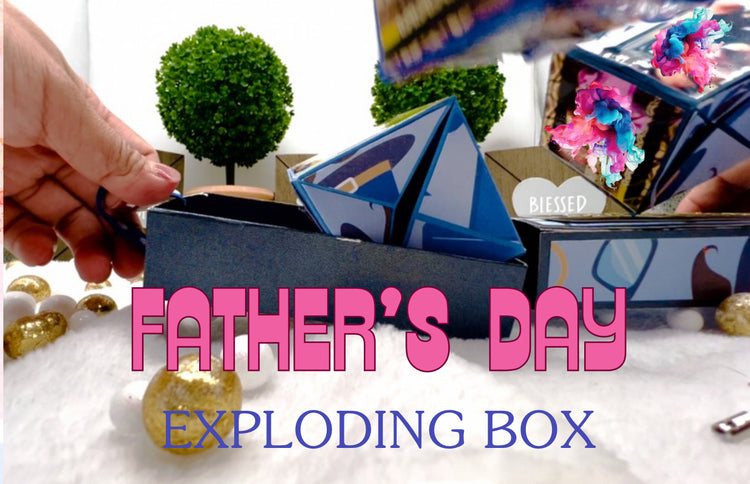 Father’s Day theme Surprise Jumping Pop-up Gift Box