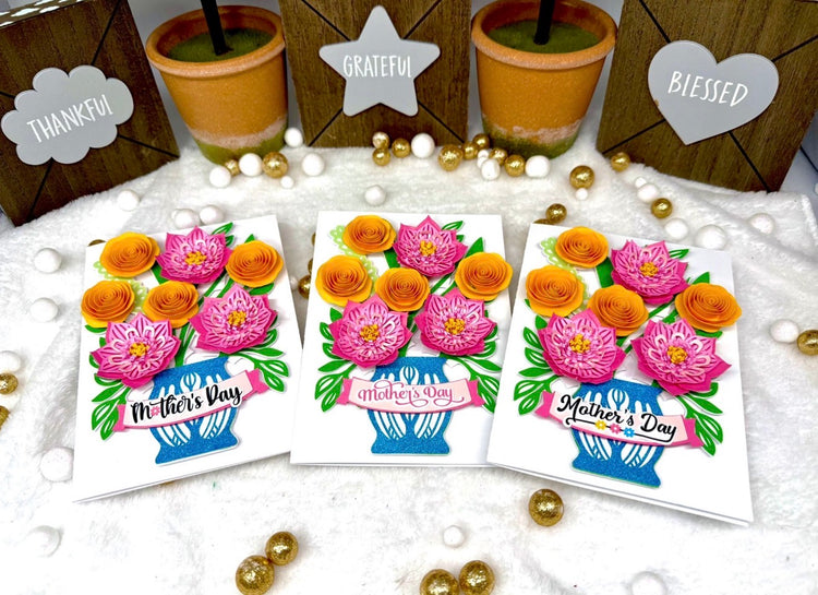 Mother’s Day, Birthday 3D Greeting Card