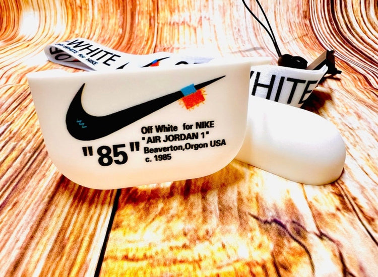 Nike OFF WHITE design Protective case for AirPods 3 (2021) White