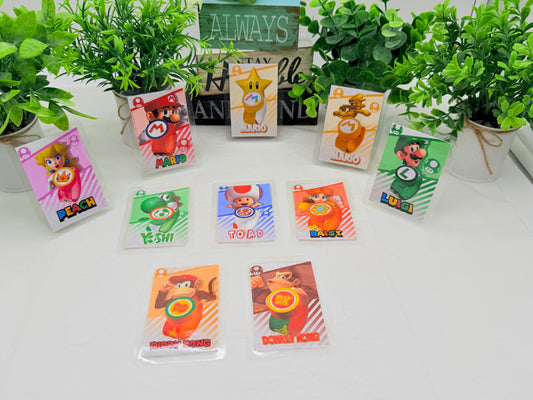 Super Nintendo World Power Bands laminated Amiibo Card Style B