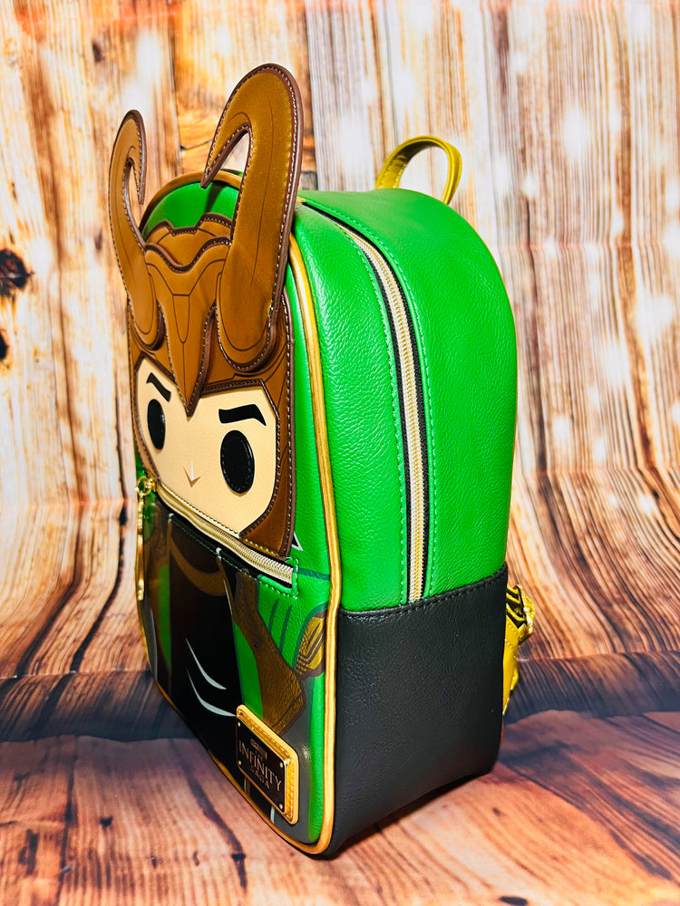 Avengers Loki with Scepter Pop! by Loungefly Mini-Backpack