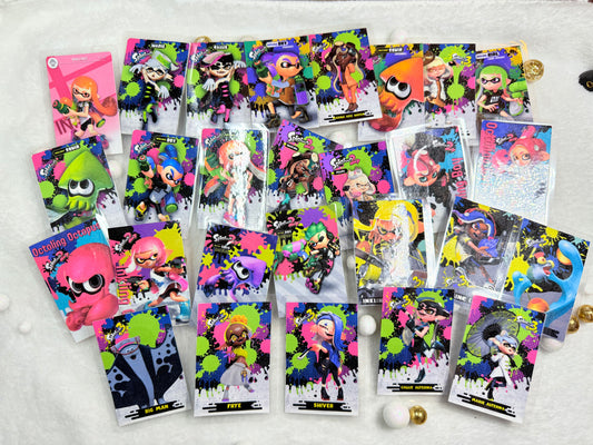 Full Set Splatoon Amiibo's