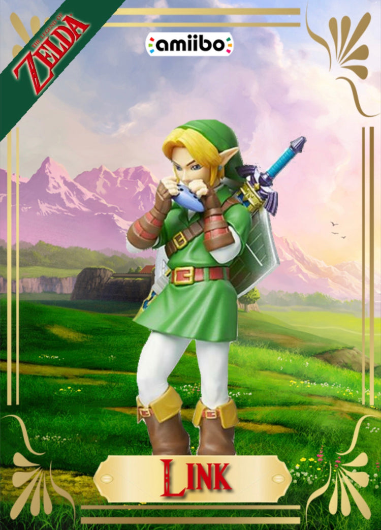 Legend Of Zelda NFC Amiibo: (laminated)