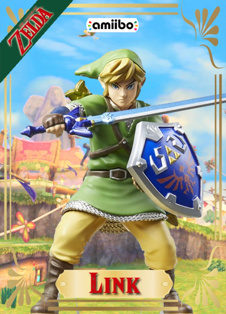 Legend Of Zelda NFC Amiibo: (laminated)