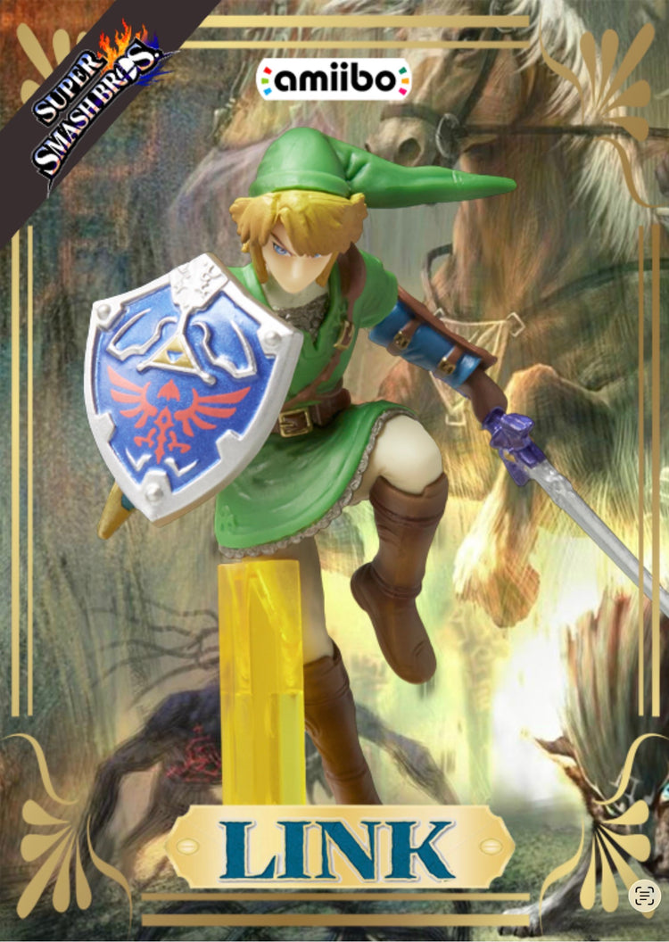 Legend Of Zelda NFC Amiibo: (laminated)