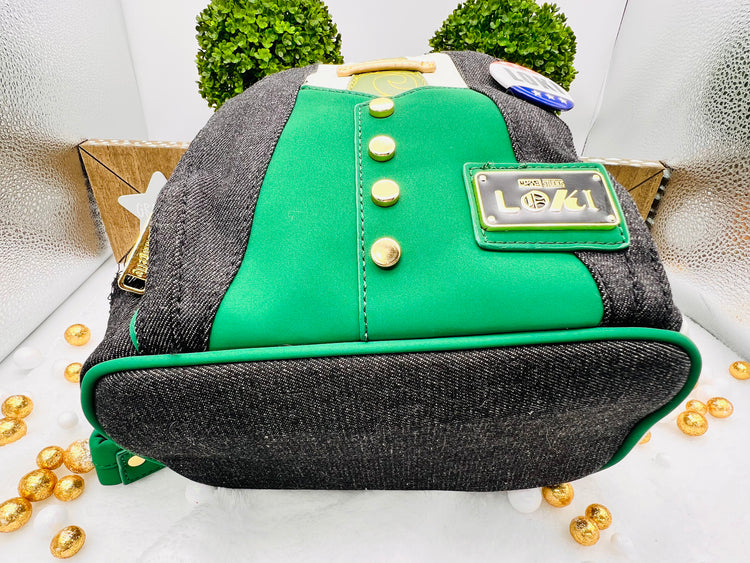 NYCC Marvel Loki President Cosplay Mini Backpack